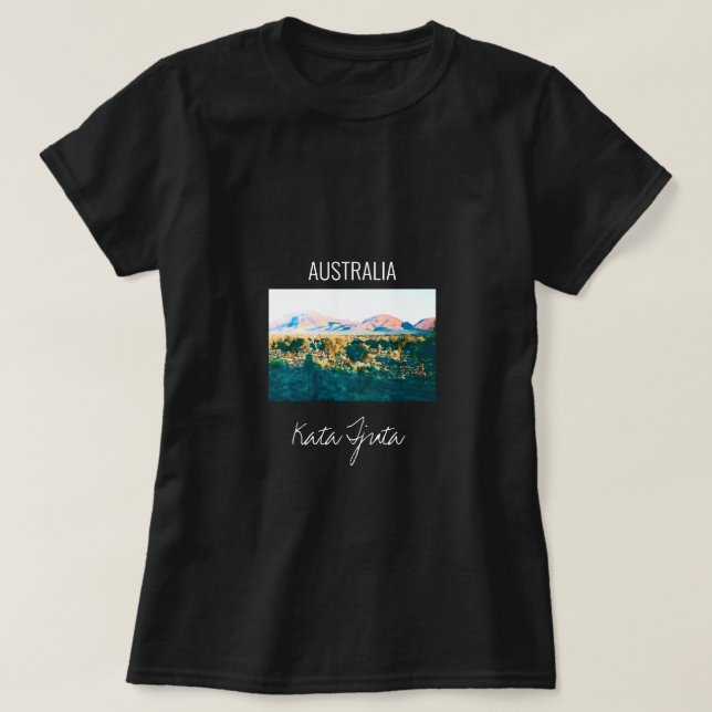 Kata Tunt The Olgas Central Australia T Shirt (Design framsida)
