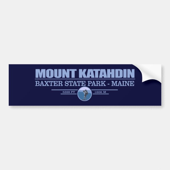 Katahdin Bildekal (Framsidan)