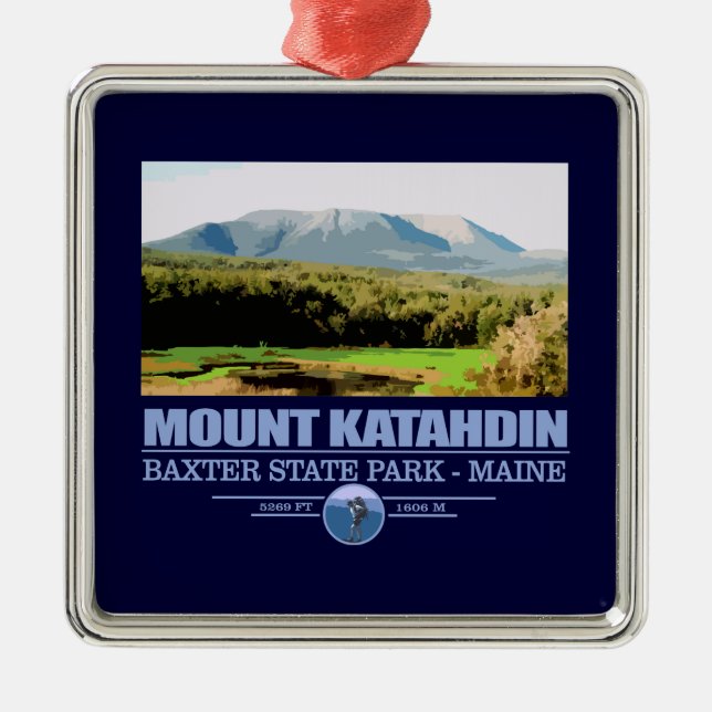 Katahdin Julgransprydnad Metall (Framsidan)