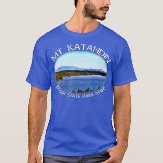 Katahdin Maine, den Underbarare bergssommarberget T Shirt