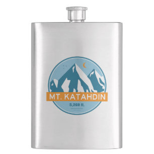 Katahdin Maine Stars Måne Fickplunta