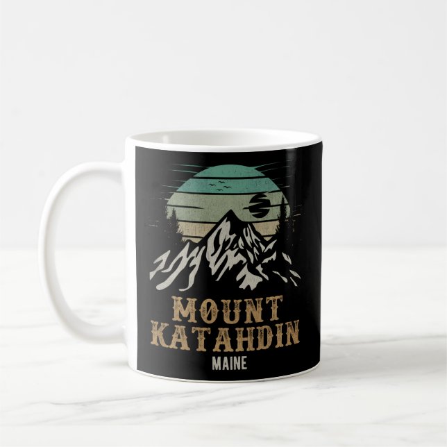 Katahdin nationalpark Merchandise Hiking Mt Kaffemugg (Vänster)