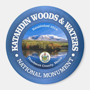 Katahdin Skogen & Vatten (NM) Magnet