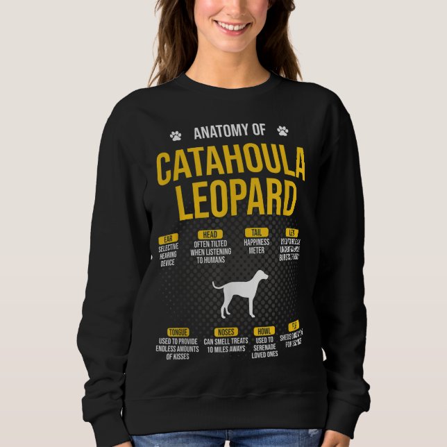 Katahoula Leopard Hund älskare T Shirt (Framsida)