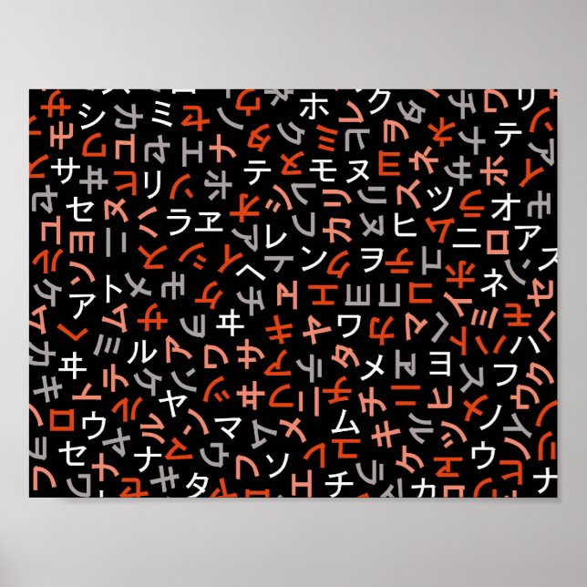Katakana Poster (Framsidan)