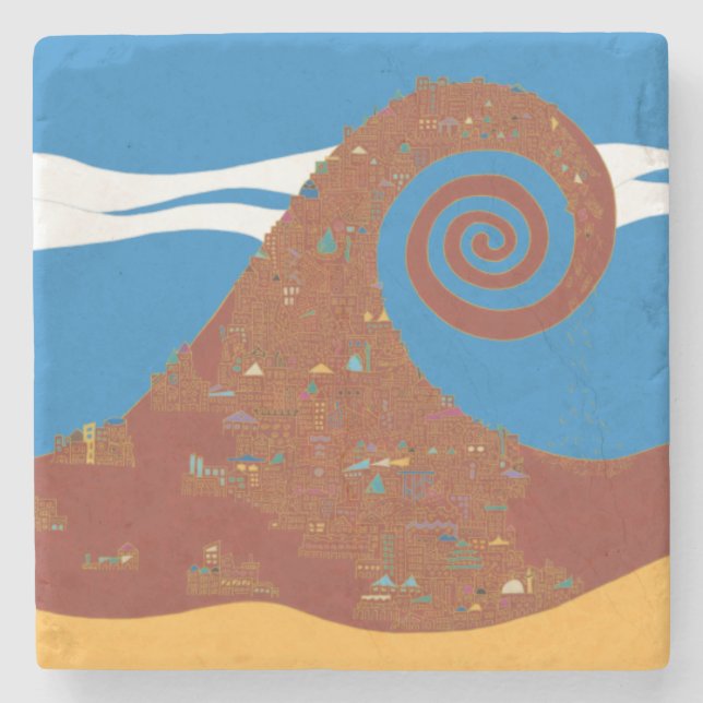 Kataklysm - Underlägg marmor (Framsidan)