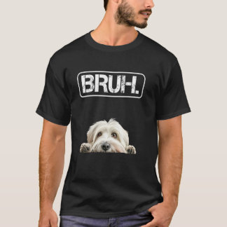 Katalansk Fårhund Bruh Rolig Hund Ägare T Shirt