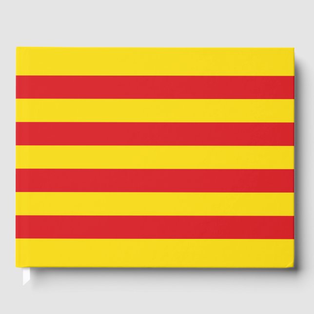 Katalanska Flagga Gästböcker (Framsida)