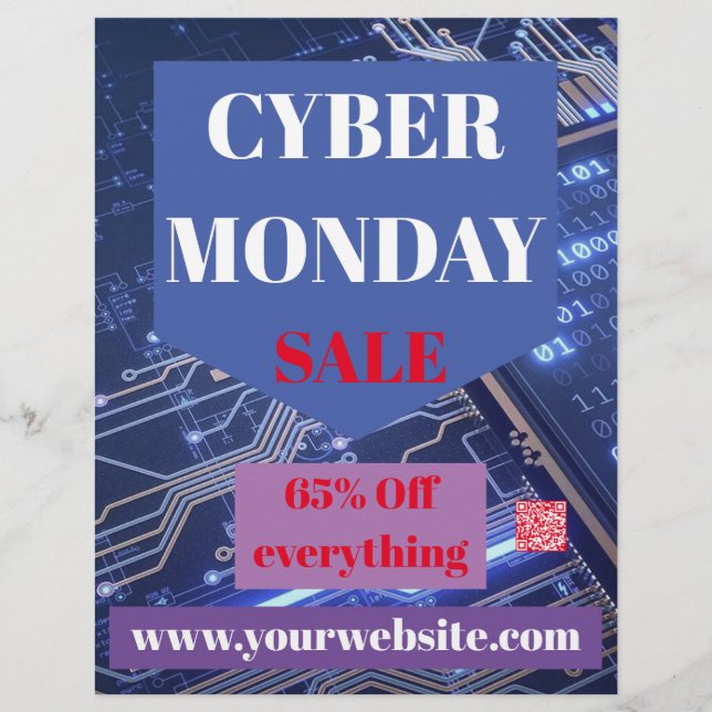 Katalog - Cyber Monday-rea Reklamblad (Framsidan)