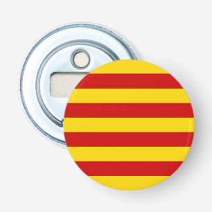 Katalonien Flagga & Katalanska - La Senyera /party Flasköppnare