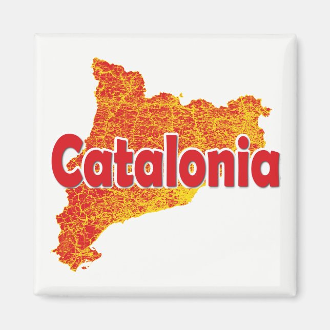 Katalonien Magnet (Framsidan)