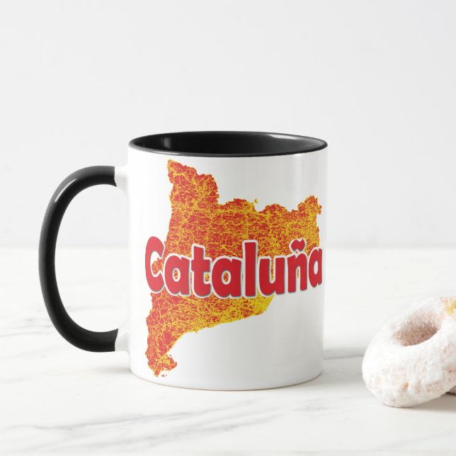 Katalonien Mugg (Med munk)