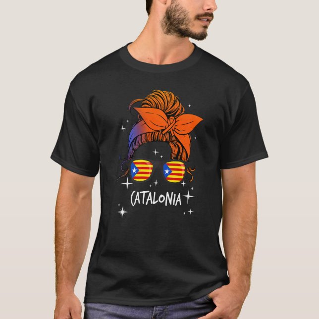 Katalonien Premium T Shirt (Framsida)