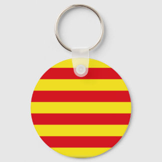 Katalonien (Spanien) Flagga Nyckelring