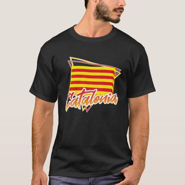 Katalonien T Shirt (Framsida)