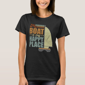 Katamaran Två Skrov Segling Citat Katamaran Kapten T Shirt