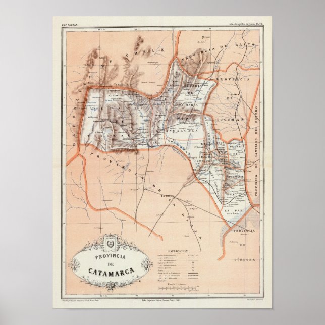 Katamarca, Argentina Poster (Framsidan)