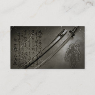 Katana-Affärskort Visitkort