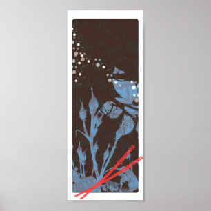 Katana väggrulla poster