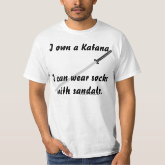 Katana vs mode tee shirt