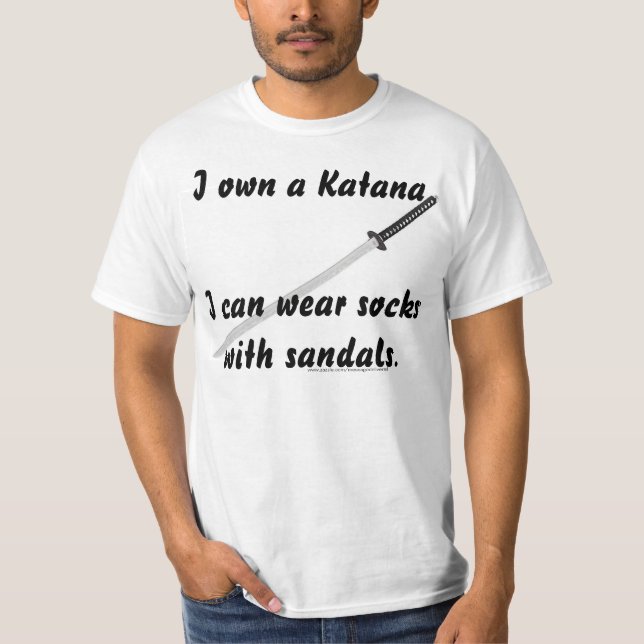 Katana vs mode tee shirt (Framsida)