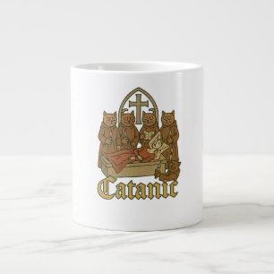 Kataniska - medeltida matavräkningsnota jumbo mugg