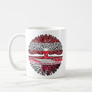 Katar Katarisch Österreichisch Österreich Baum Kaffemugg