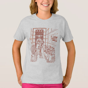 Katarina diskuterar med lärda av Masolino T Shirt