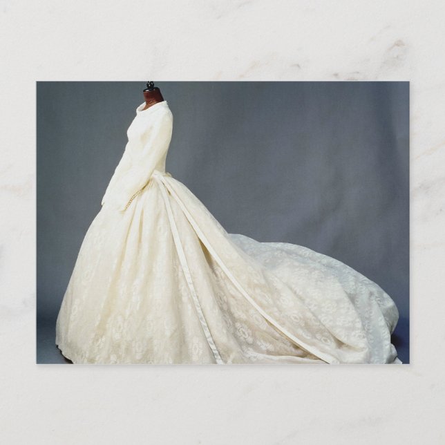 Katarine Worsleys klänning i bröllop Vykort (Framsida)