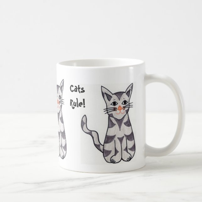 Katastregel Kaffemugg (Höger)