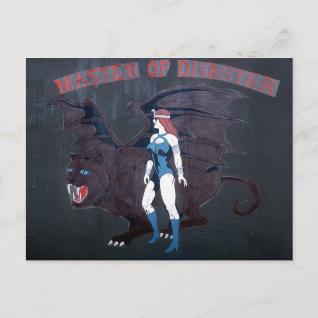 KATASTROF - B-1B LANCER NOSE ART VYKORT (Framsida)