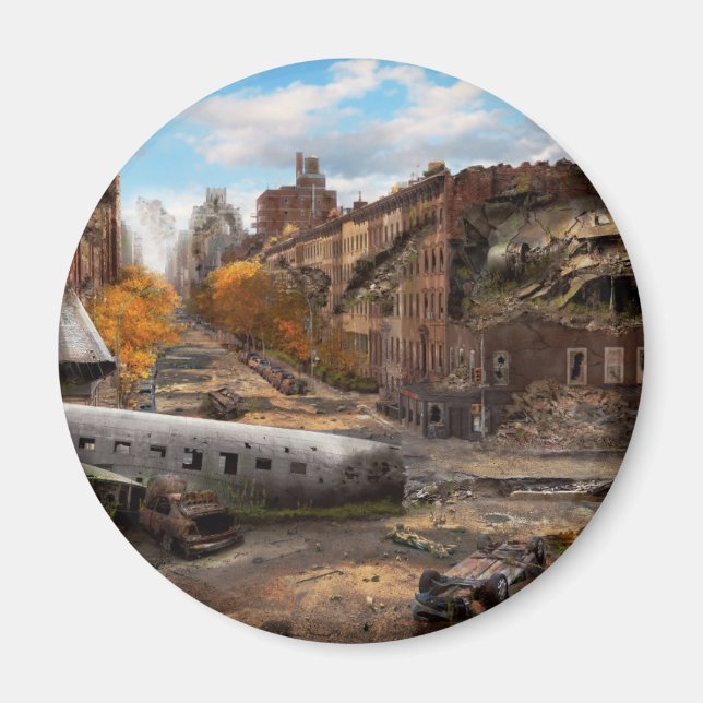 Katastrof - New York, NY - Ingen vänstersväng på r Magnet (Framsidan)