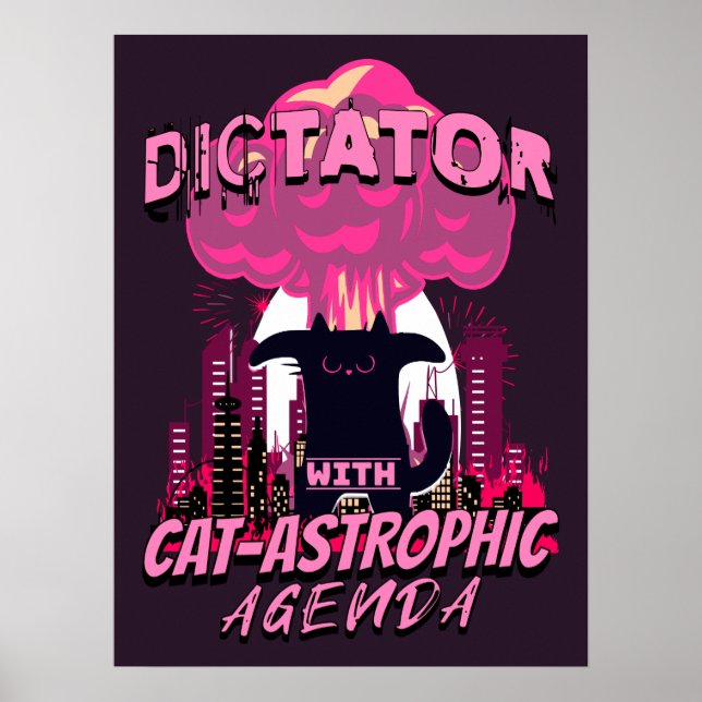 Katastrofatisk Arg, citattecken Poster (Framsidan)