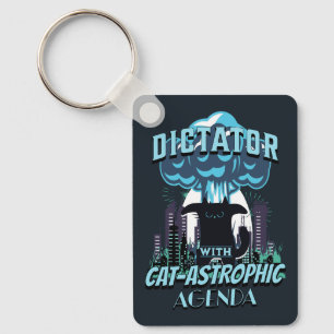 Katastrofatisk, funn kattdesign nyckelring