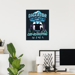 Katastrofatisk, funn kattdesign poster