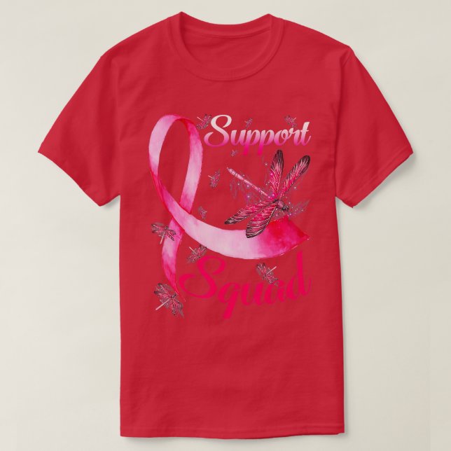 Katastrofbekämpning för krigare - Dragonfly - brös T Shirt (Design framsida)