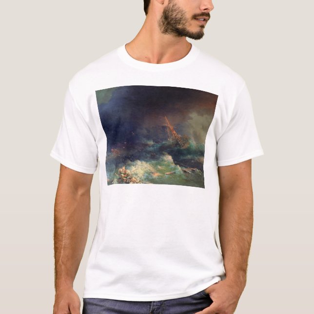 Katastrofen av eyeliner Ingermanland Tee Shirt (Framsida)