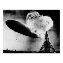 Katastrofen i Hindenburg - Zeppelin-explosionen