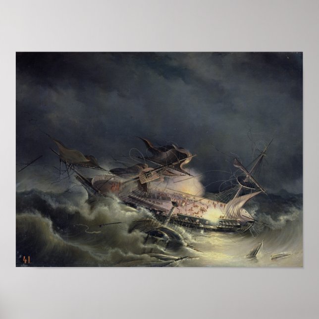 Katastrofen i Liner Ingermanland Poster (Framsidan)