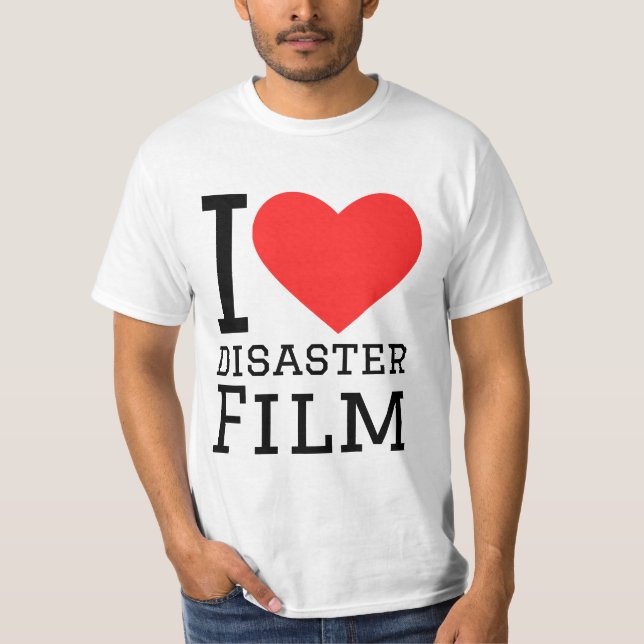 Katastroffilm i kärlek t shirt (Framsida)