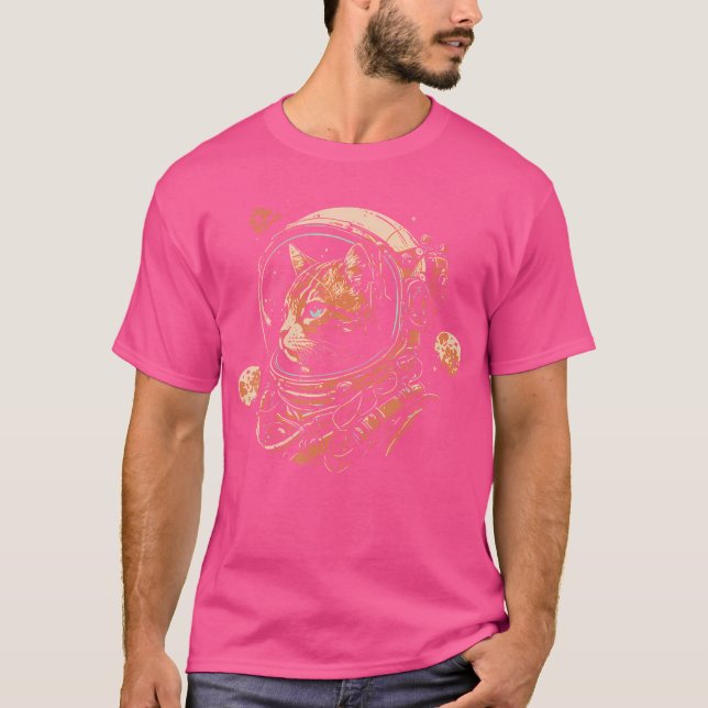 Katastronaut i rymdomastronomi Coola Scie T Shirt (Framsida)