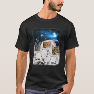 Katastronaut med katthuvud i Ga T Shirt