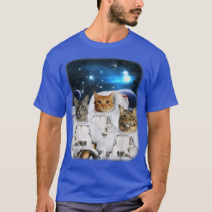 Katastronaut med katthuvud i Ga T Shirt
