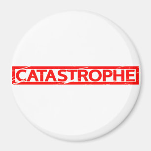 Katastrophe Frimärke Magnet