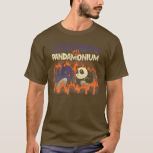 Katastrophe VS Pandamonium av Tobe Fonseca T Shirt