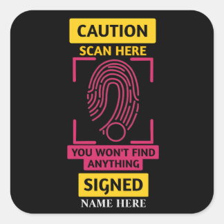 KATASTYCK FYRKANTIGT KLISTERMÄRKE