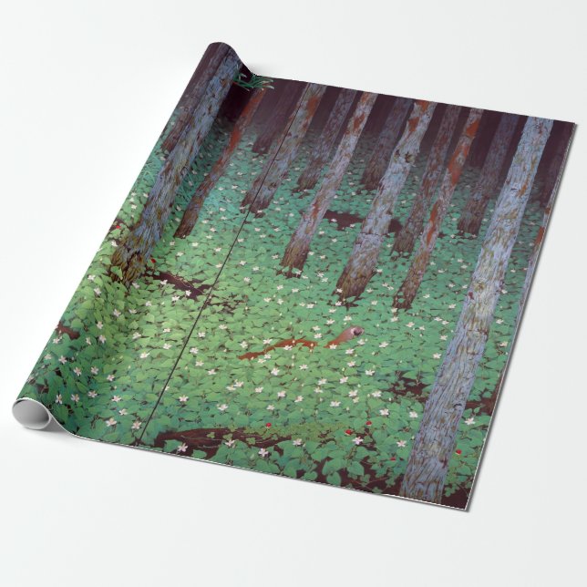 Katayama Bokuyo Mori Forest Presentpapper (Utrullad)