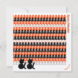 "Katcetera: Spay/Neuter’ Spara hos fåglar Julkort