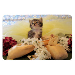 Kate Ballerina Kitten - Cat Magnet