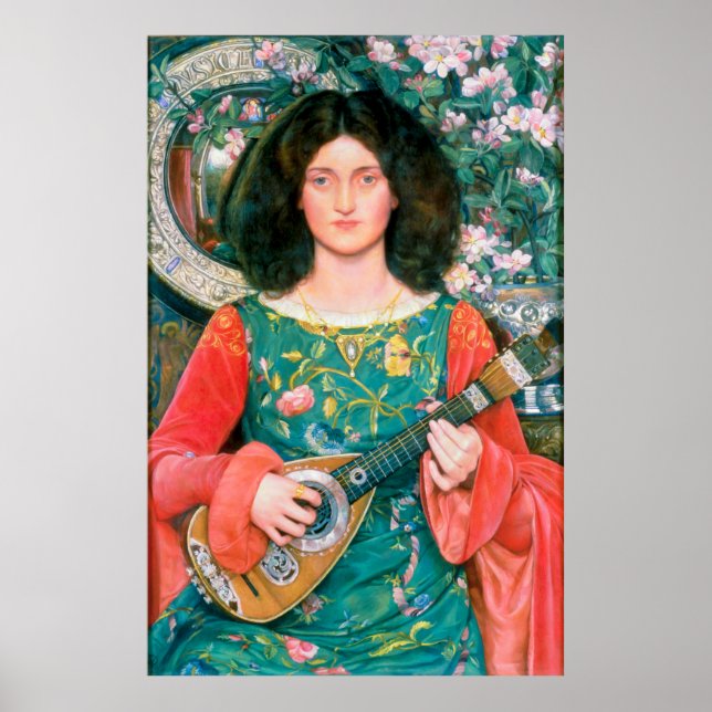 Kate Bunce Melody CC1230 Decorative Music Poster (Framsidan)